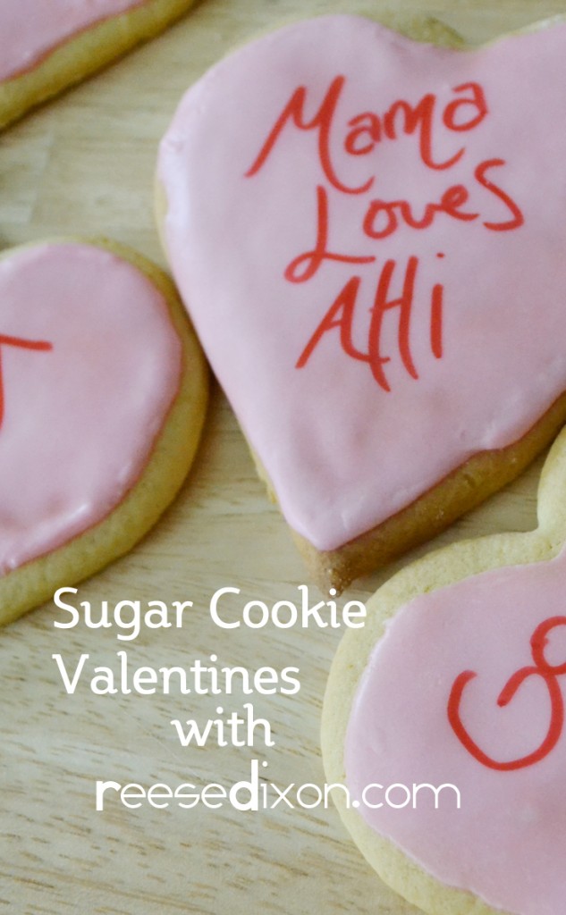Sugar Cookie Valentines