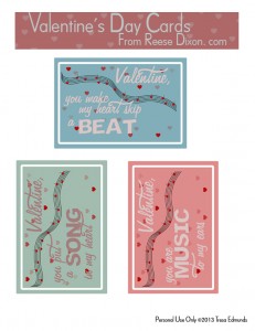 Valentines Printables