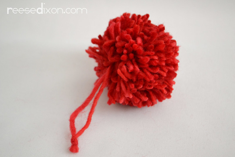 Pom pom tutorial Step 4