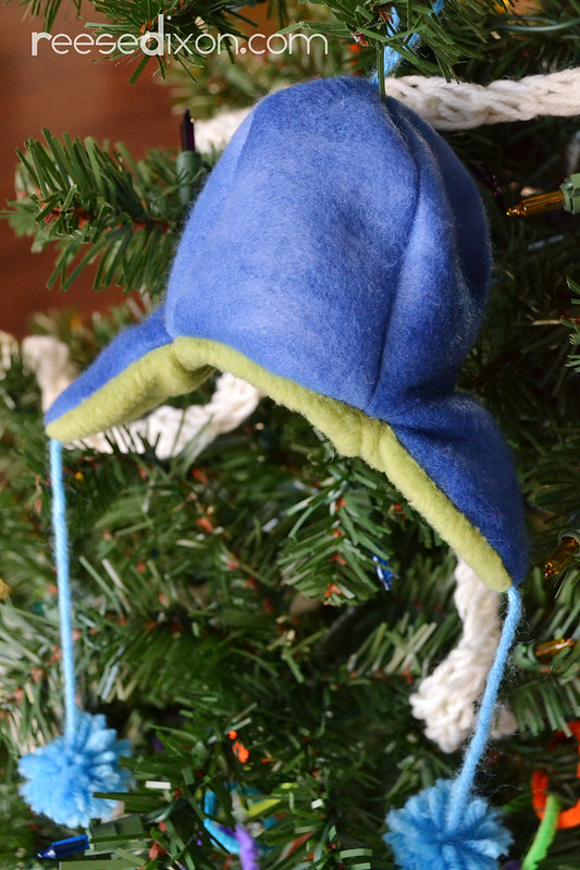 Earflap Hat Ornament Tutorial