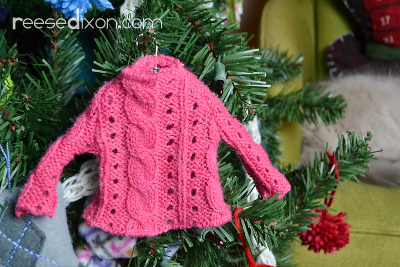 Miniature Sweater Ornament