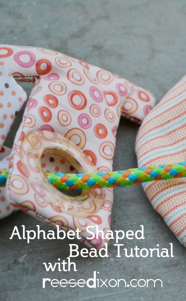 Alphabet Shaped Bead Tutorial