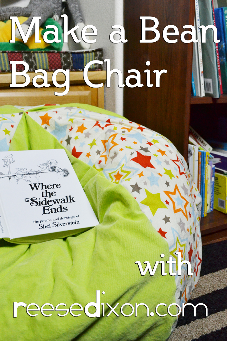 Make a Child s Bean Bag Chair Reese Dixon