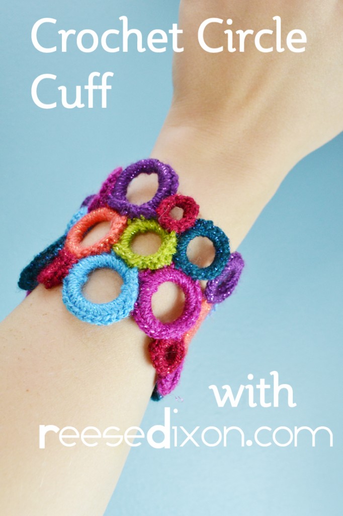 Crochet Circle Cuff