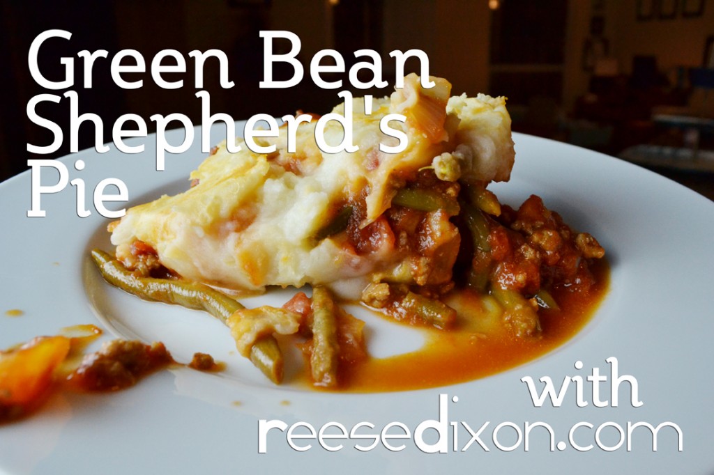 Green Bean Shepherds Pie