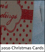 2010 Christmas Cards