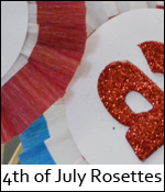 Forth of July Rosettes