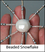 Beaded Snowflake