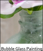 Bubble Glass Painting