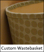 Custom Wastebasket