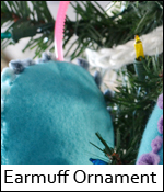 Earmuff Ornament
