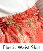 Elastic Waist Skirt
