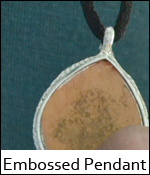 Embossed Pendant
