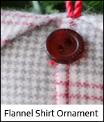 Flannel Shirt Ornament