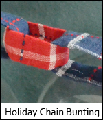 Holiday Chain Bunting
