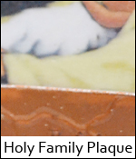 Holy Family Plaque