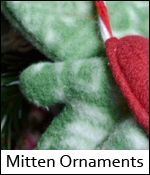 Mittens Ornament