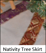 Nativity Tree Skirt