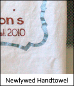 Newlywed Handtowel