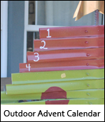 Outdoor Advent Calendar