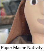Paper Mache Nativity