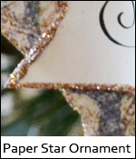 Paper Star Ornament