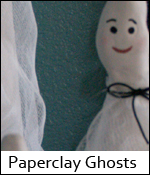Paperclay Ghosts