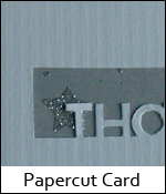 Papercut Card