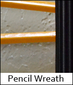 Pencil Wreath