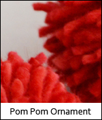 Pom Pom Ornaments