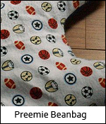 Preemie Beanbag