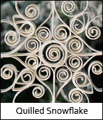 Quilled Snowflake
