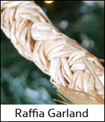 Raffia Garland