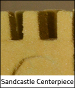 Sandcastle Centerpiece