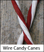 Wire Candy Canes