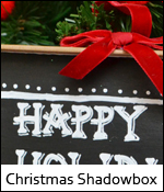 Christmas Shadowbox