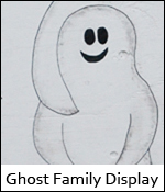 Ghost Family Display