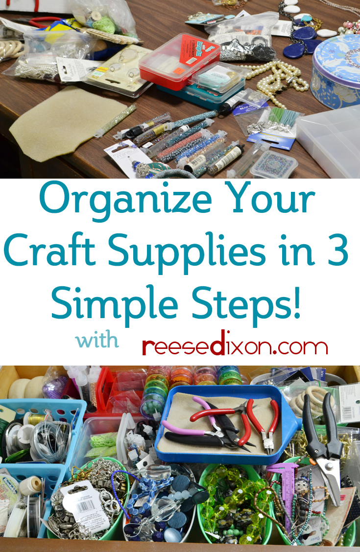 Organize Craft Supplies