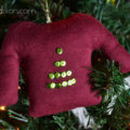 Ugly Christmas Sweater Ornament
