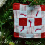 Miniature Quilt Ornament Tutorial