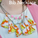 Quilt Inspired Bib Necklace