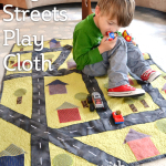 City Street Play Cloth
