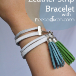 Leather Tassel Bracelet