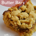 Peanut Apple Butter Bars