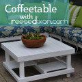 DIY Outdoor Coffeetable
