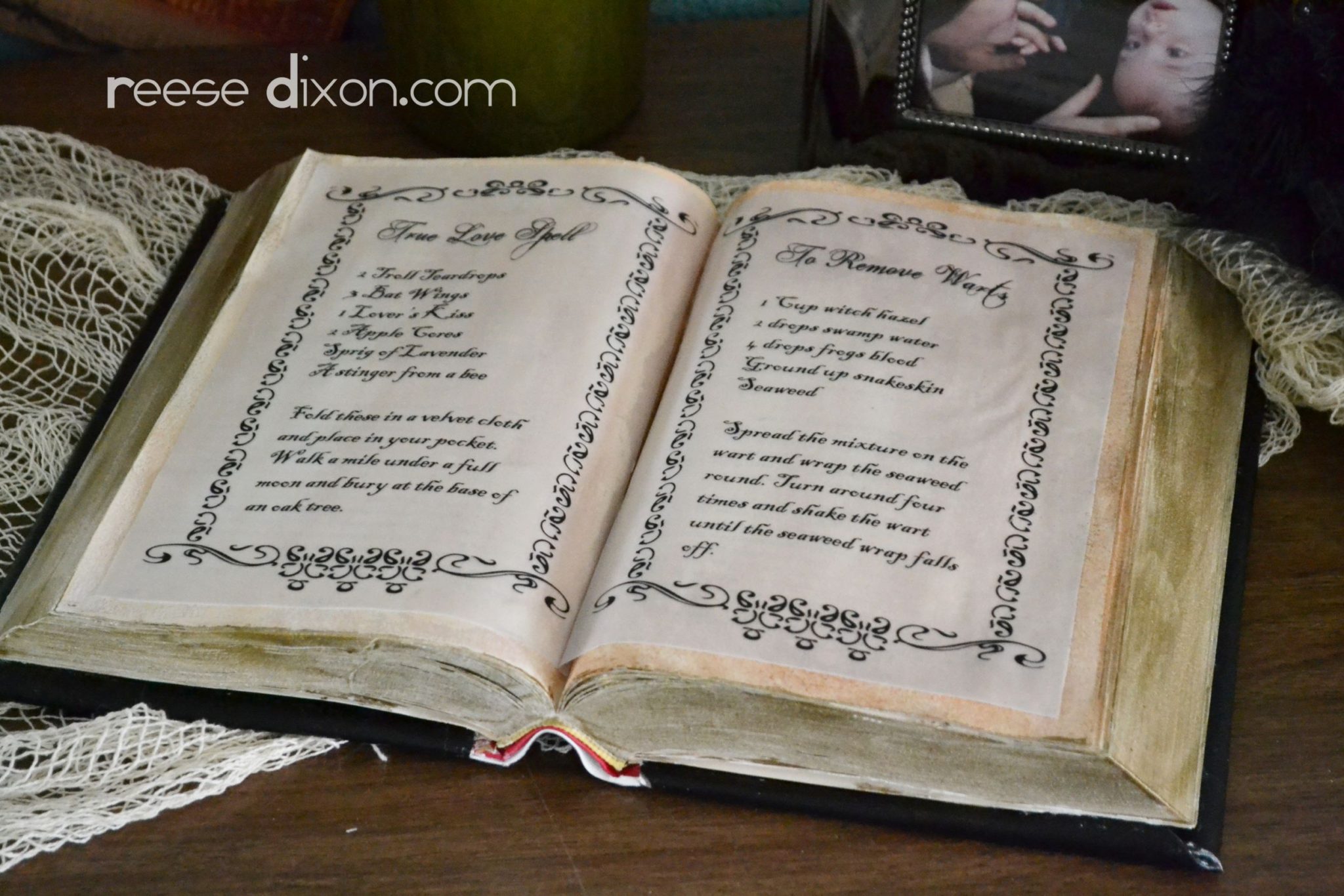 Spooky Spell Book - Reese Dixon