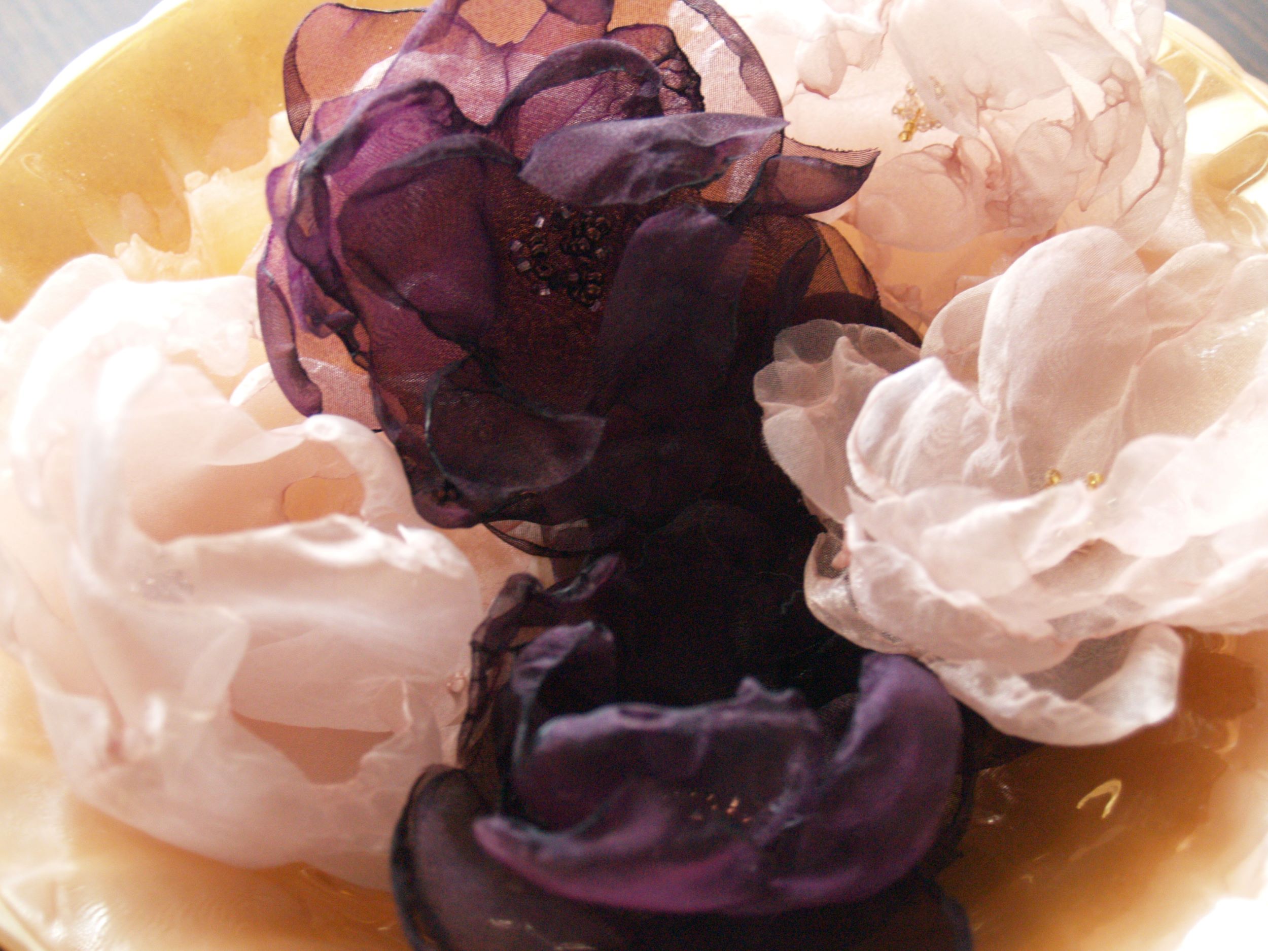 DIY Flowers: Learn How to Make 3 Methods Satin Ribbon Rose. : 7